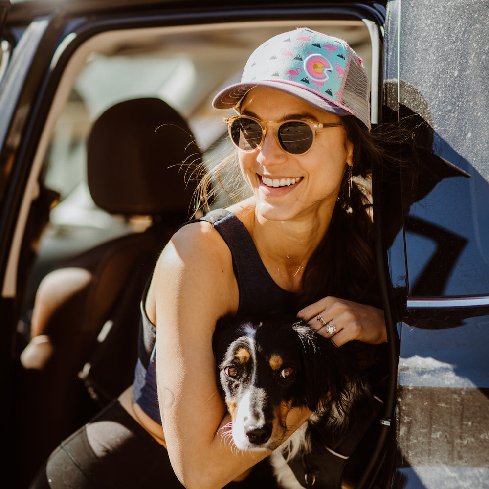 Colorado Flamingo Trucker Hat