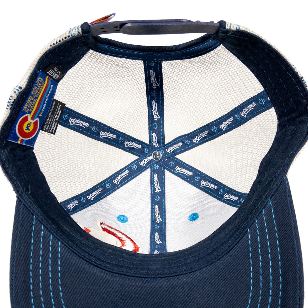 Kids' Incline Colorado Trucker Hat - Classic Navy
