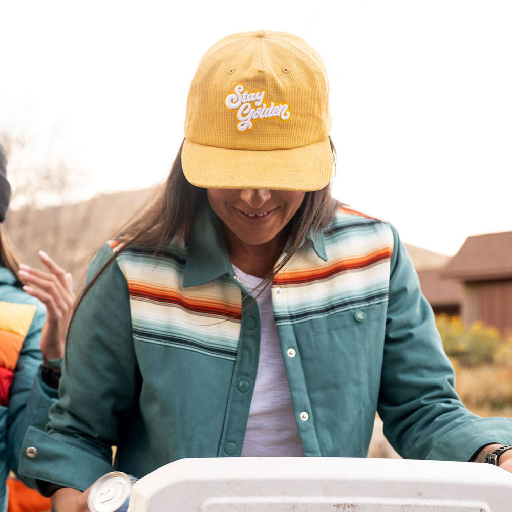 Stay Golden Corduroy Hat
