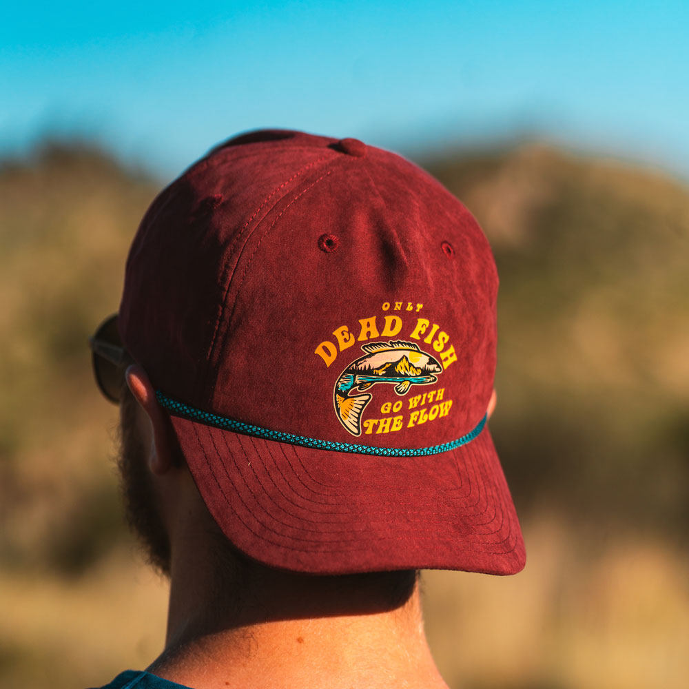 Dead Fish Go With The Flow Rope Hat
