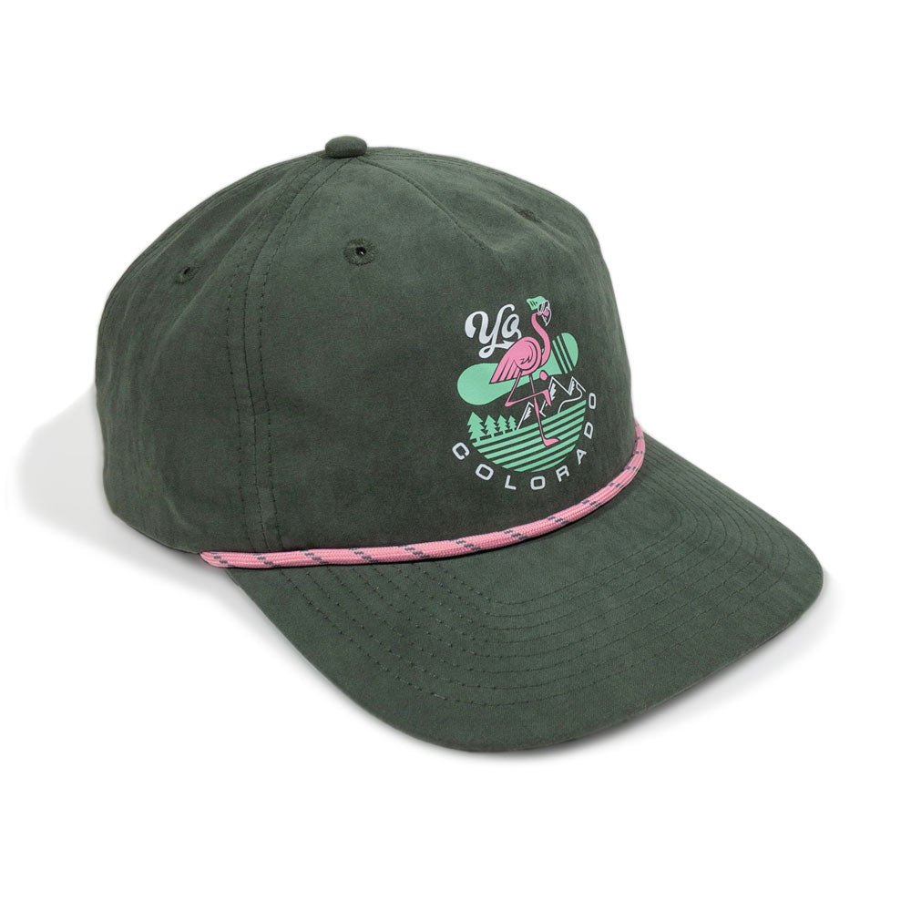 Yardbird Flamingo Rider Rope Hat