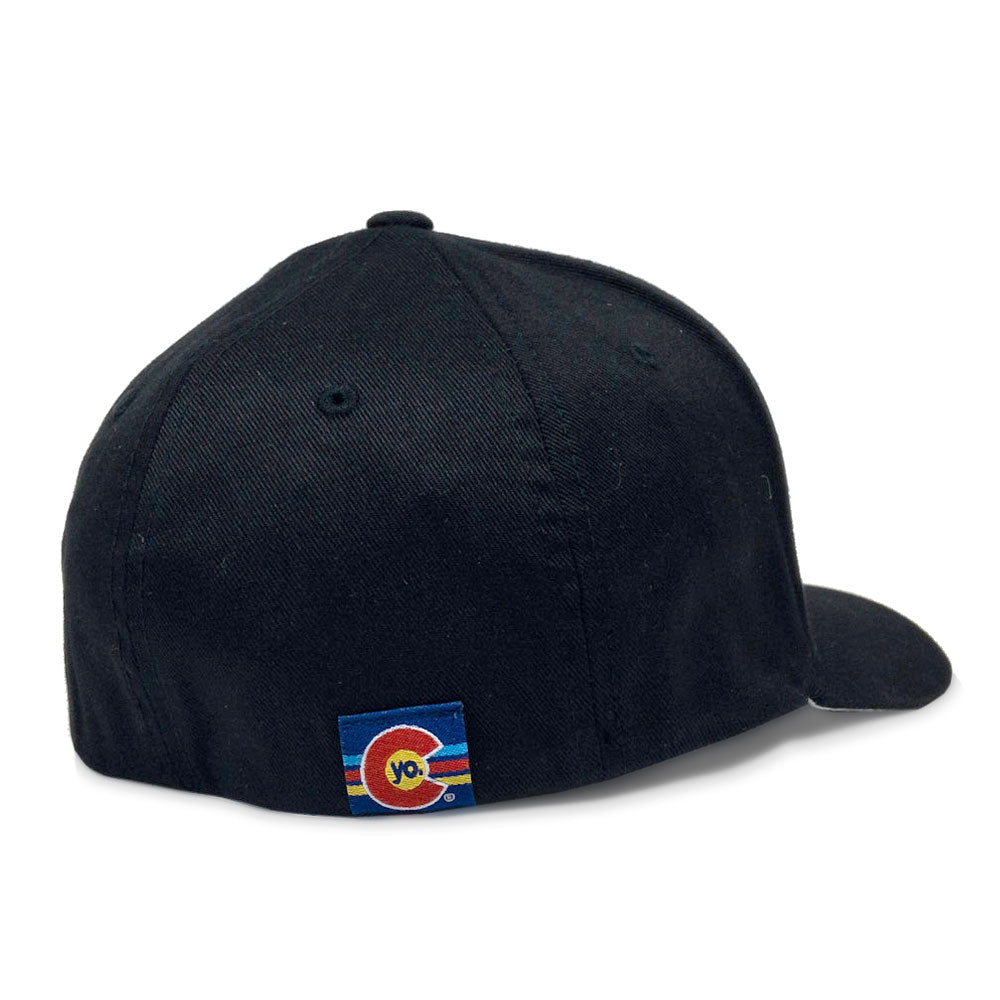 Colorado C Flexfit Hat - Black