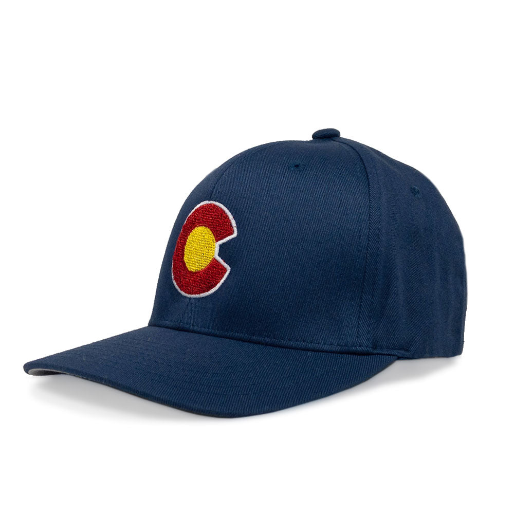 Colorado C Flexfit Hat - Navy