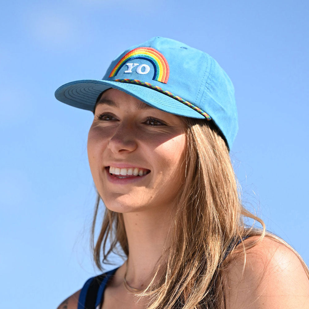 Imagination Rainbow Rope Hat