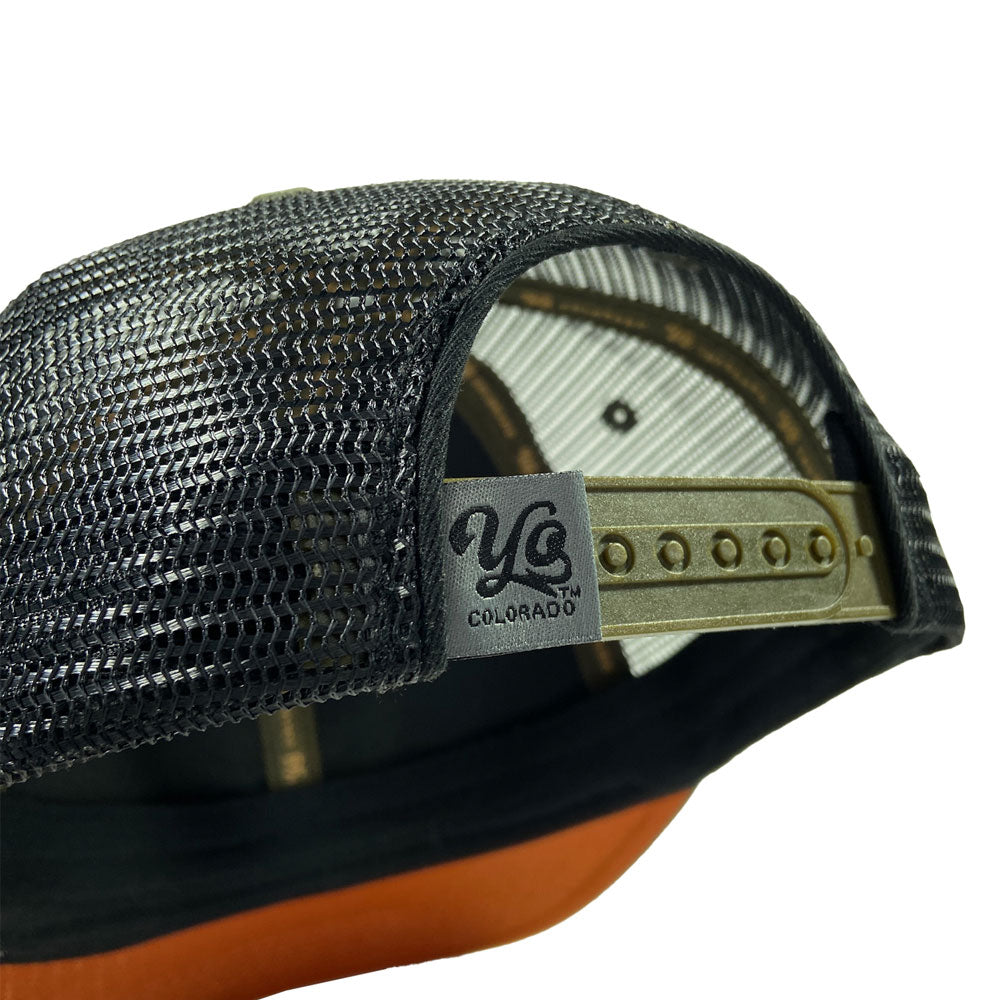 Colorado Red Rocks Stealth Trucker Hat