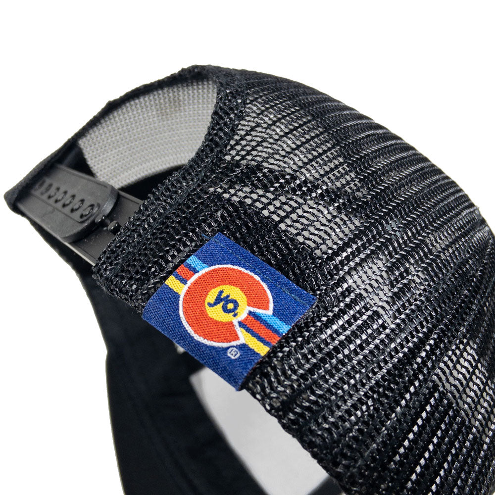 The Rogue Camo Black Mesh Hat