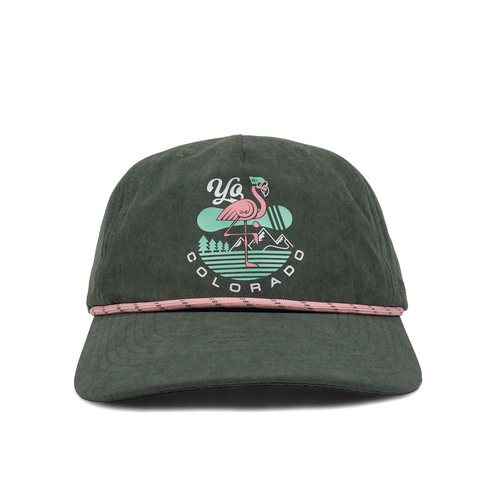 Yardbird Flamingo Rider Rope Hat