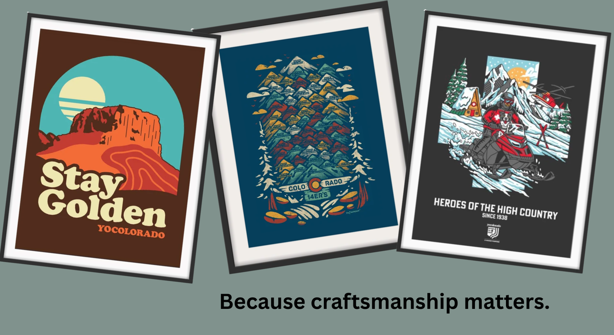 Limited-Edition Posters Made the Old-School Way