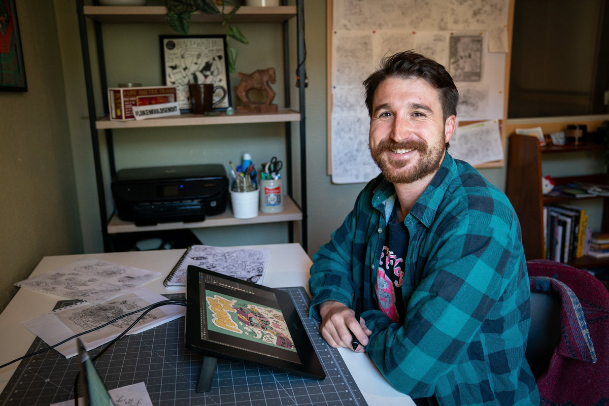 Meet the Accidental Cartographer Behind Our New Red Rocks Tee