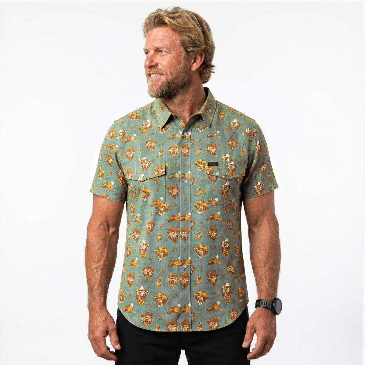 Dog Days Western Snap Shirt