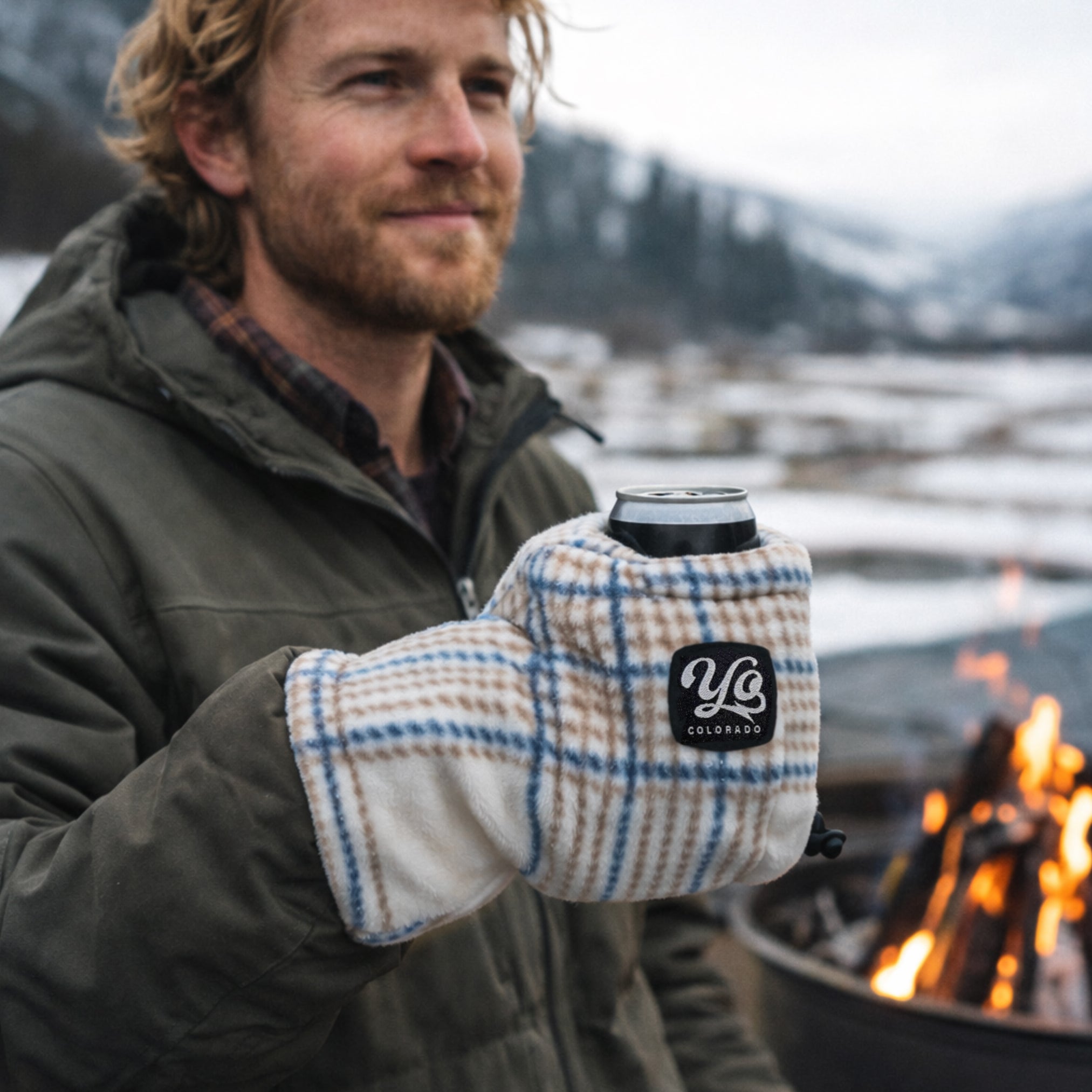 Upcycled Toasty Drink Mitt