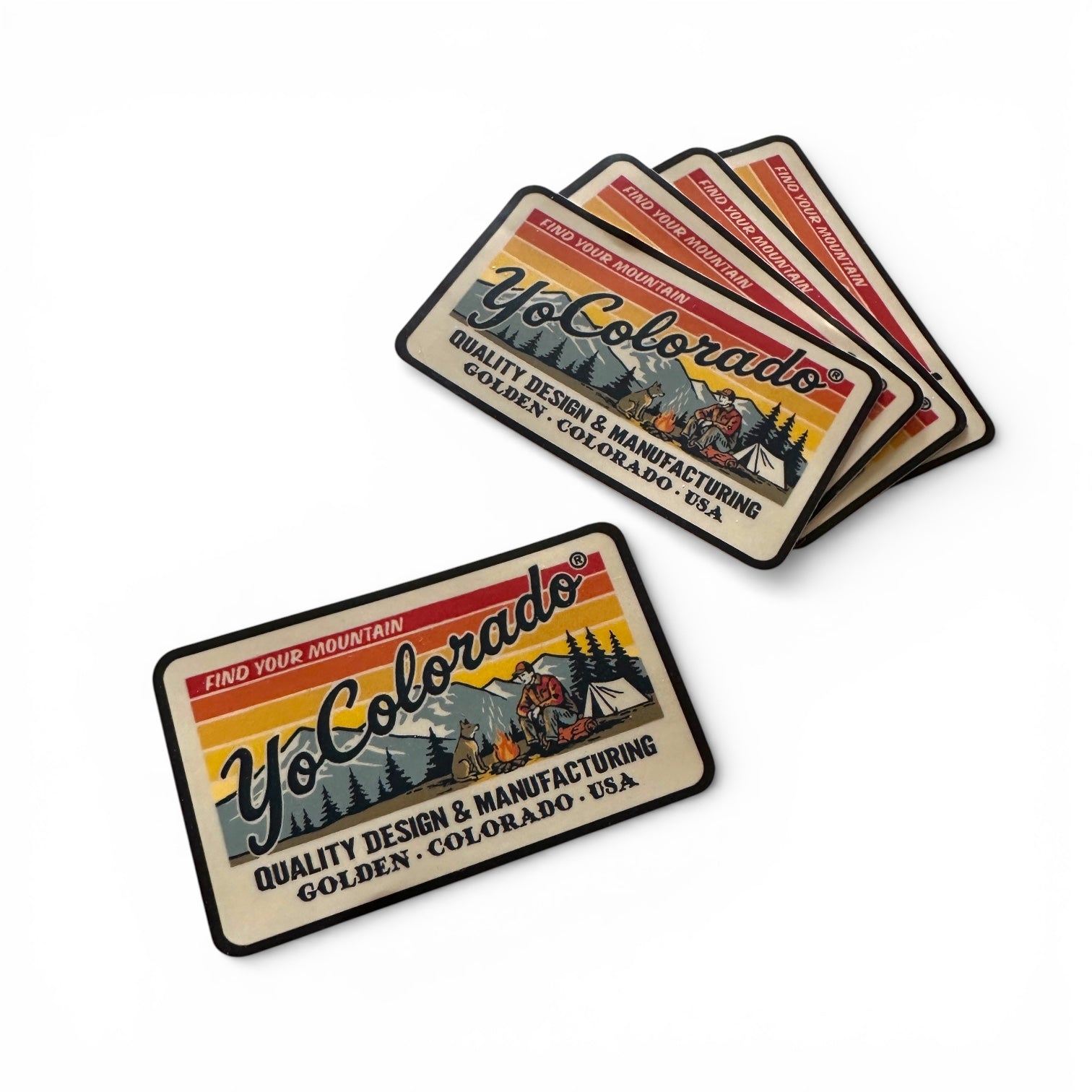 Retro Rockies Sticker