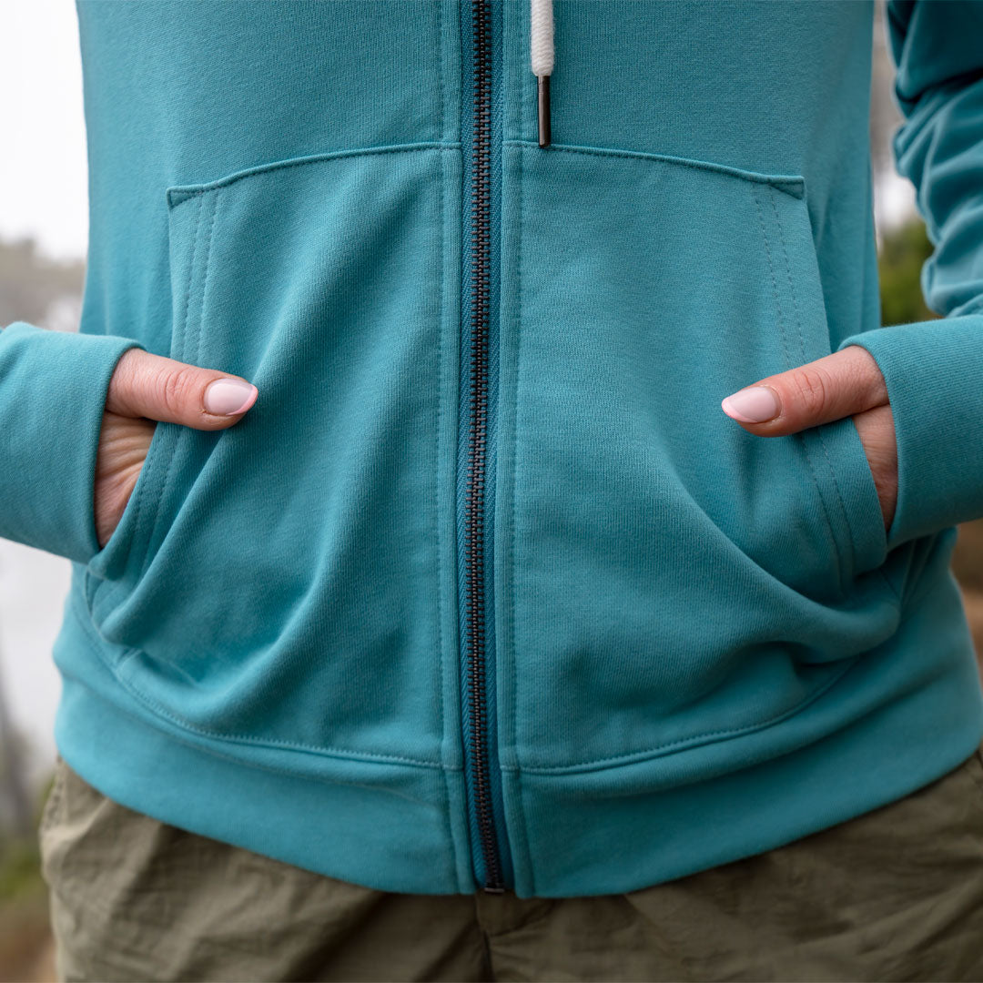 Teal Zip Trip