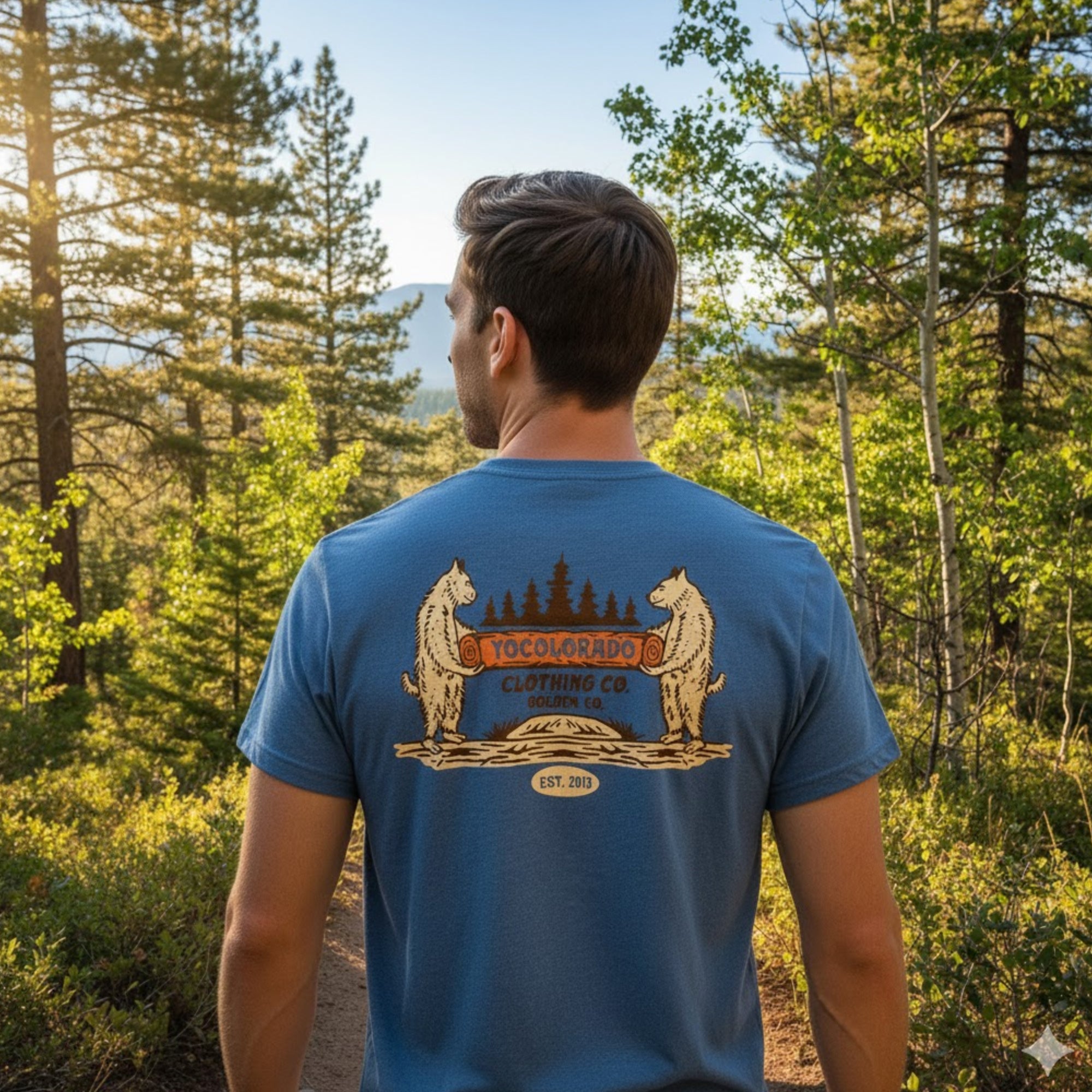 Unisex Bear With Us Logo T-Shirt