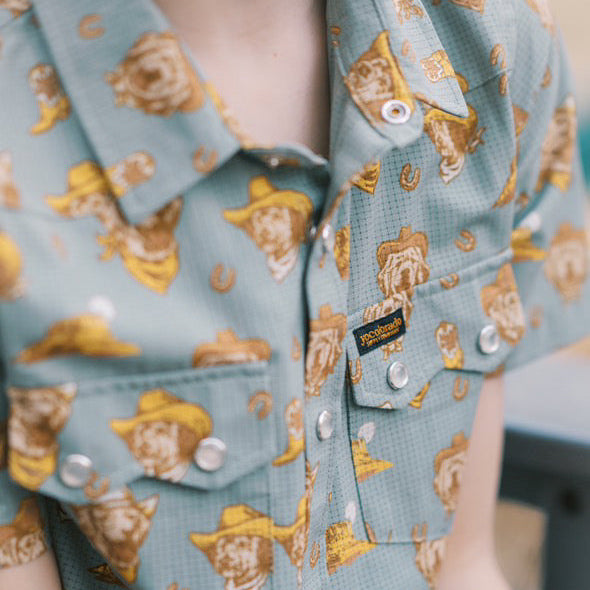 Dog Days Western Snap Shirt