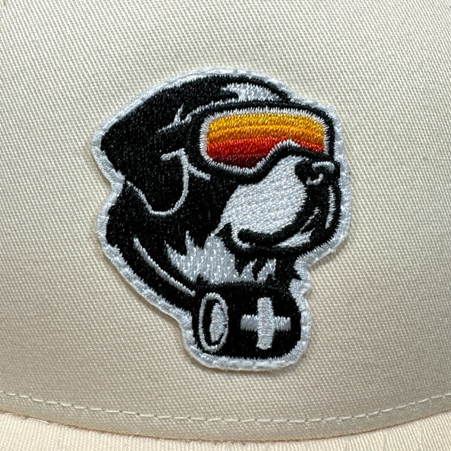 NSP Blizz the “Pawtrol” Dog Trucker Hat in Winter White