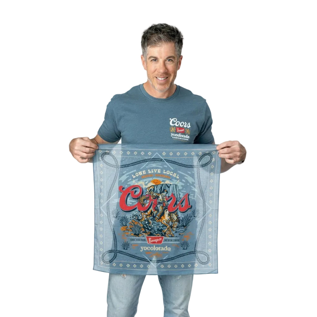 Coors Banquet x YoColorado Bandana