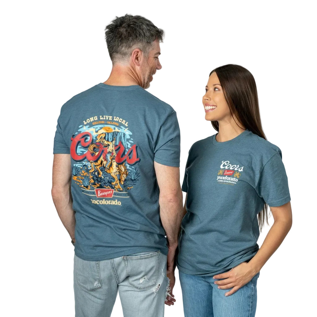 Coors Banquet x YoColorado Bronco Unisex T-Shirt