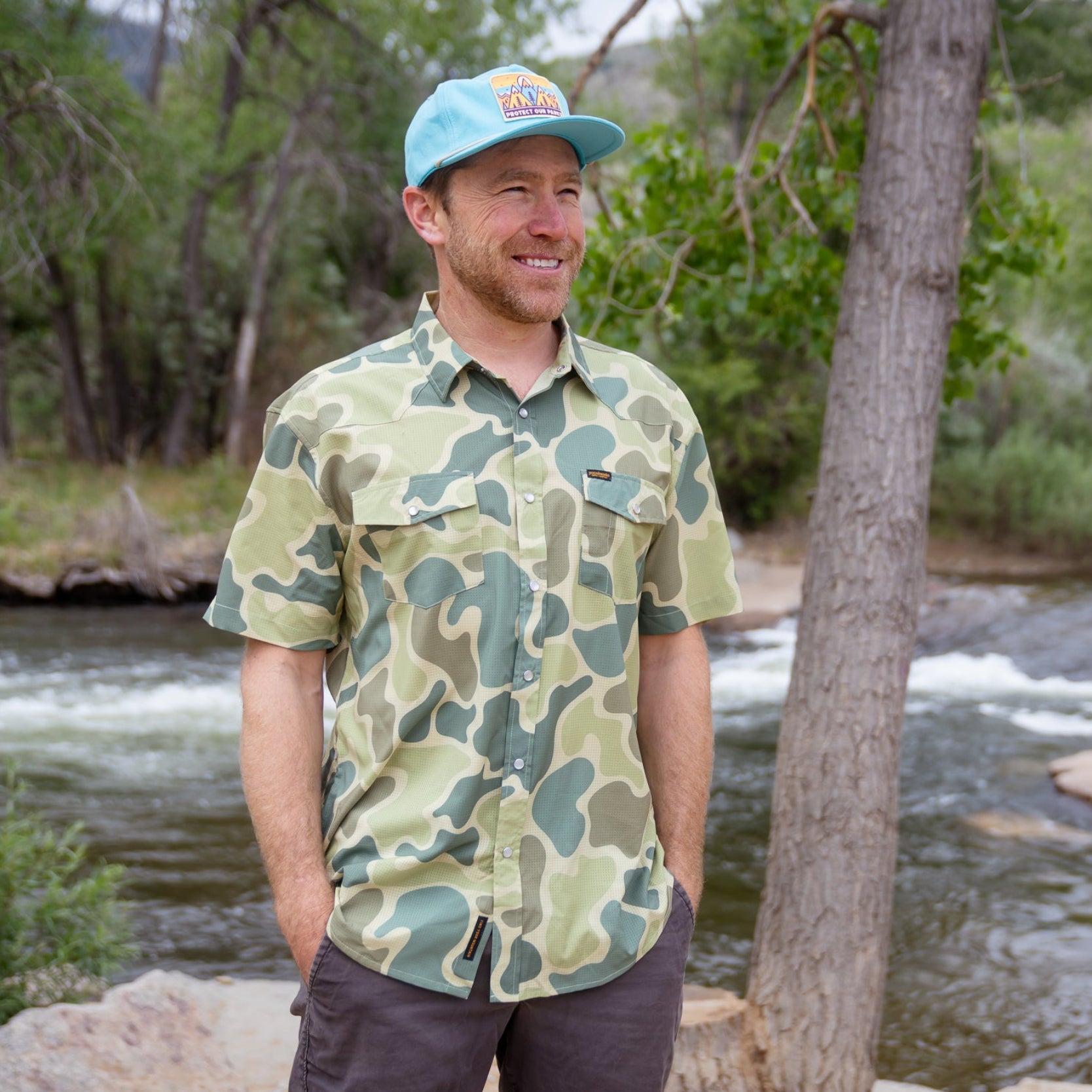 Duckin' Around Western Snap Shirt