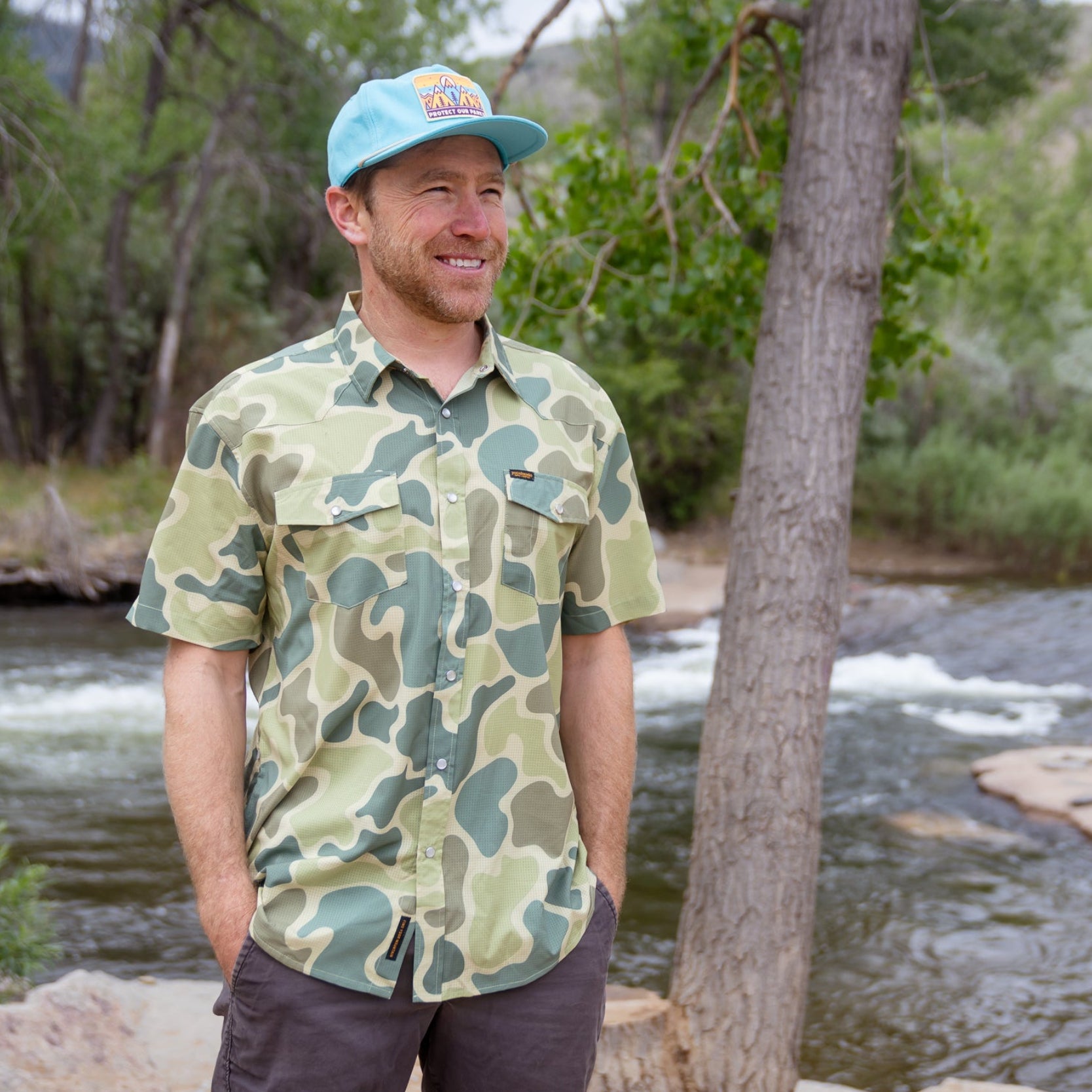Duckin' Around Western Snap Shirt