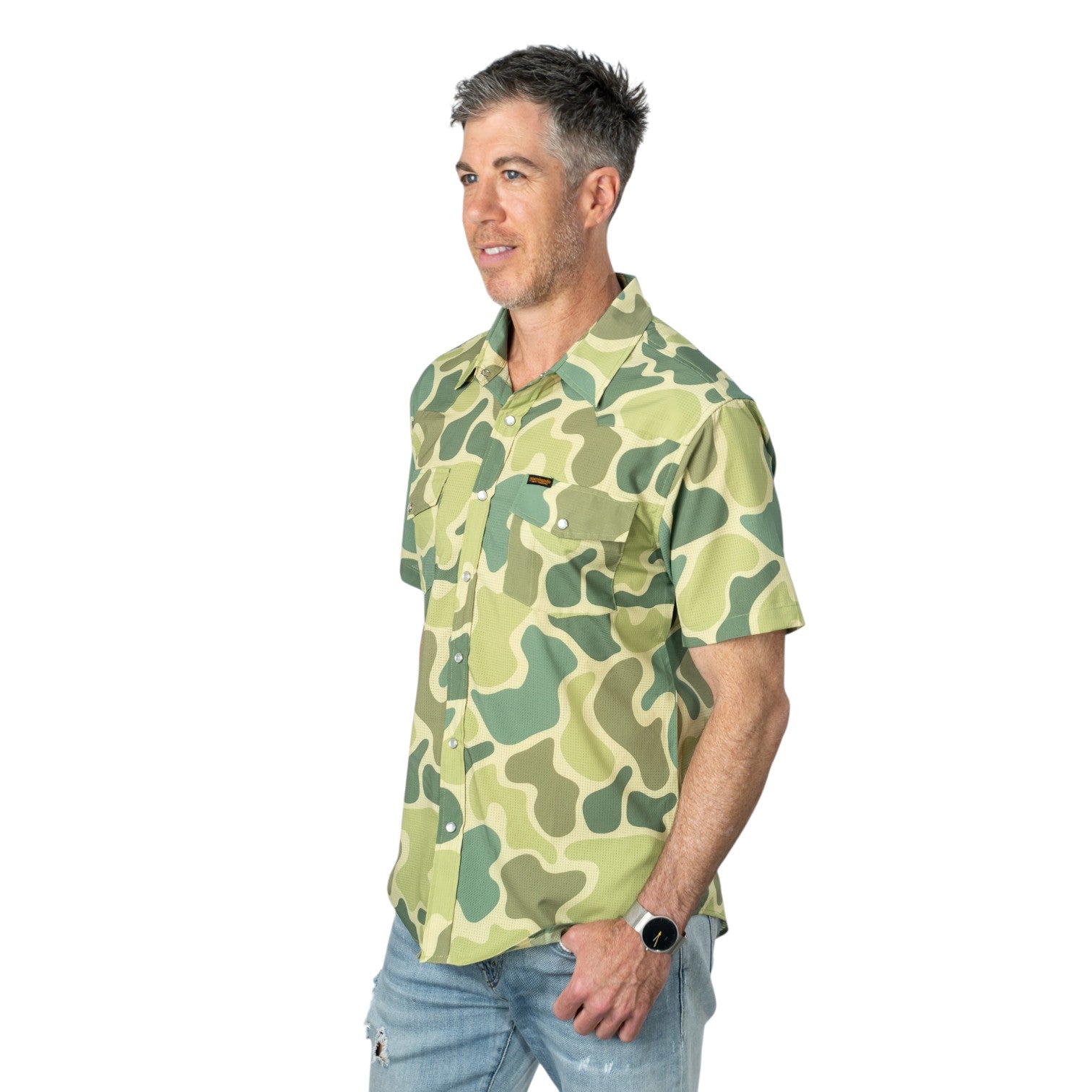 Duckin' Around Western Snap Shirt