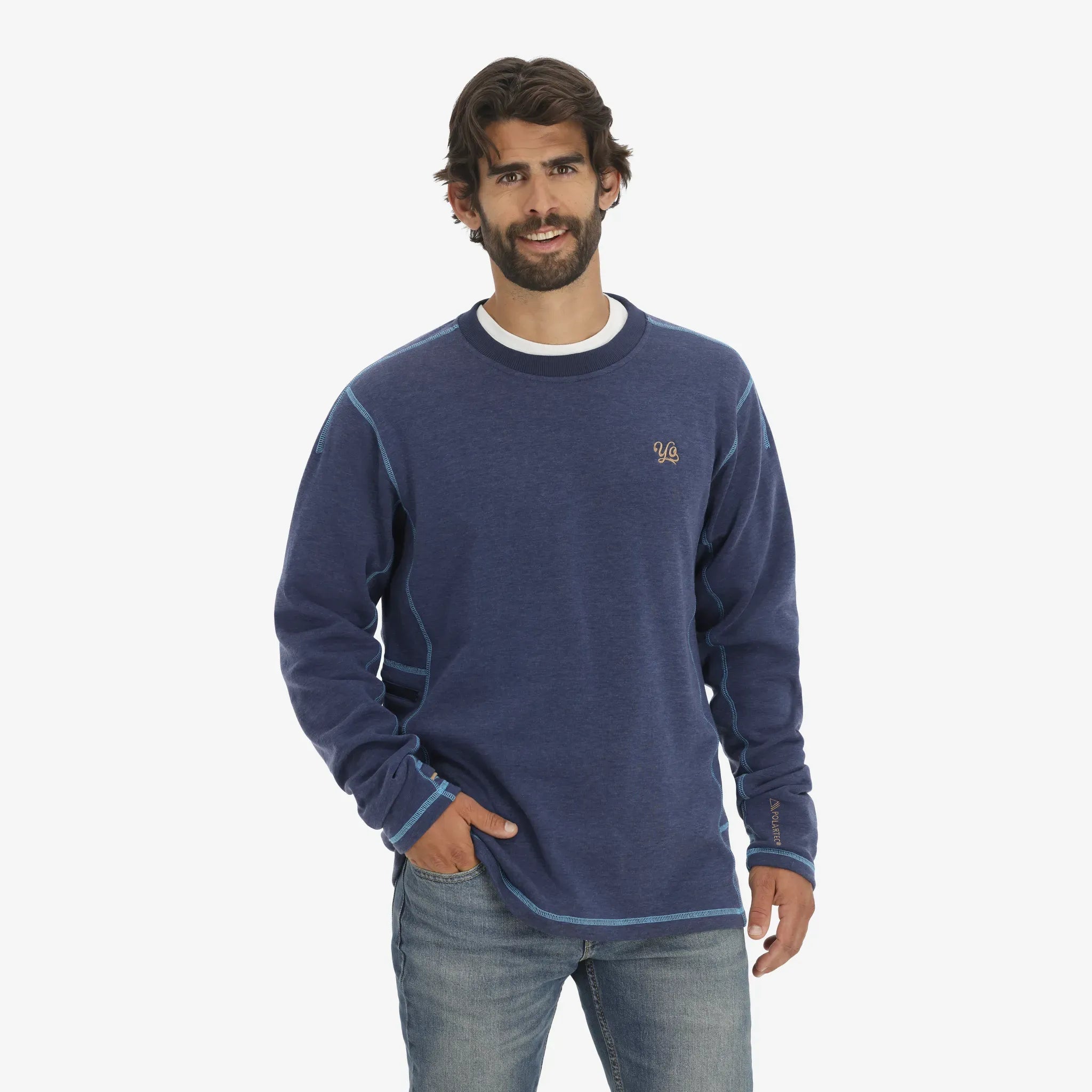 Men's Polartec ThermalPro Coastal Crewneck Fleece