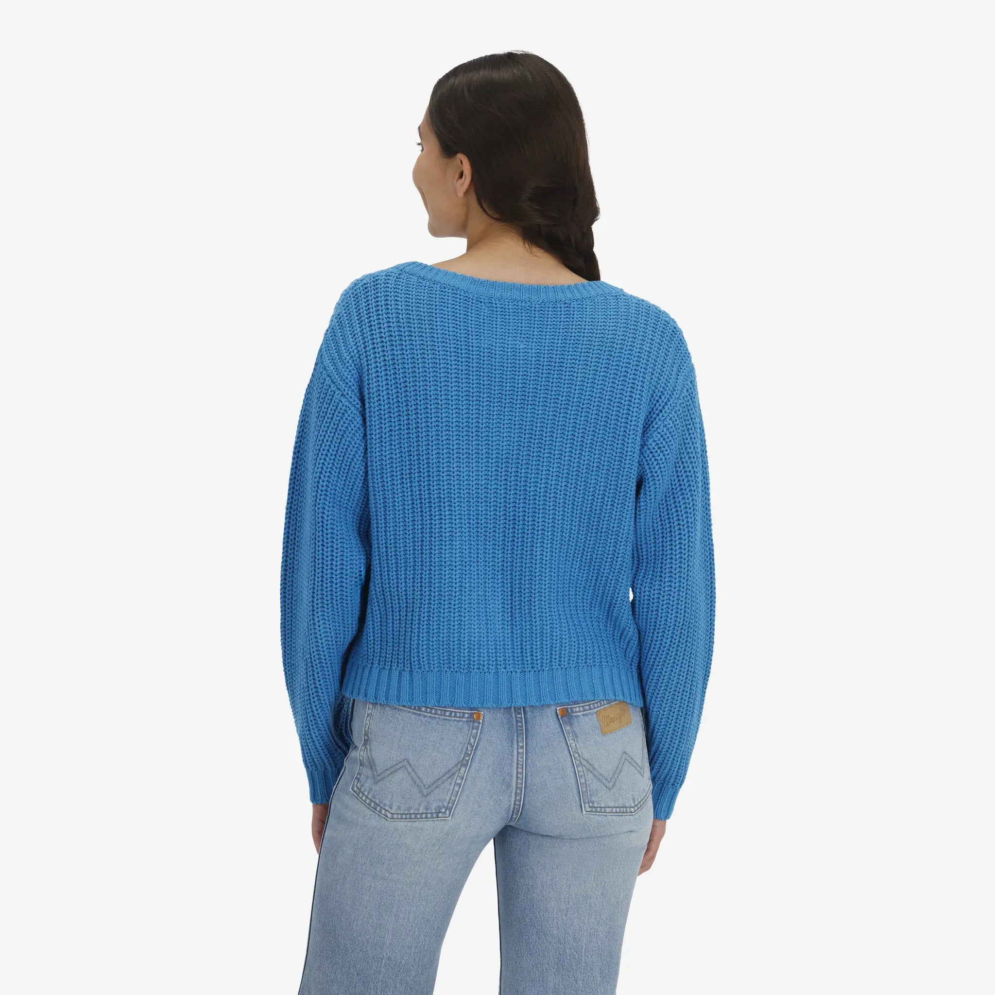 Women's Fader Knit Sweater in Backcountry Blue