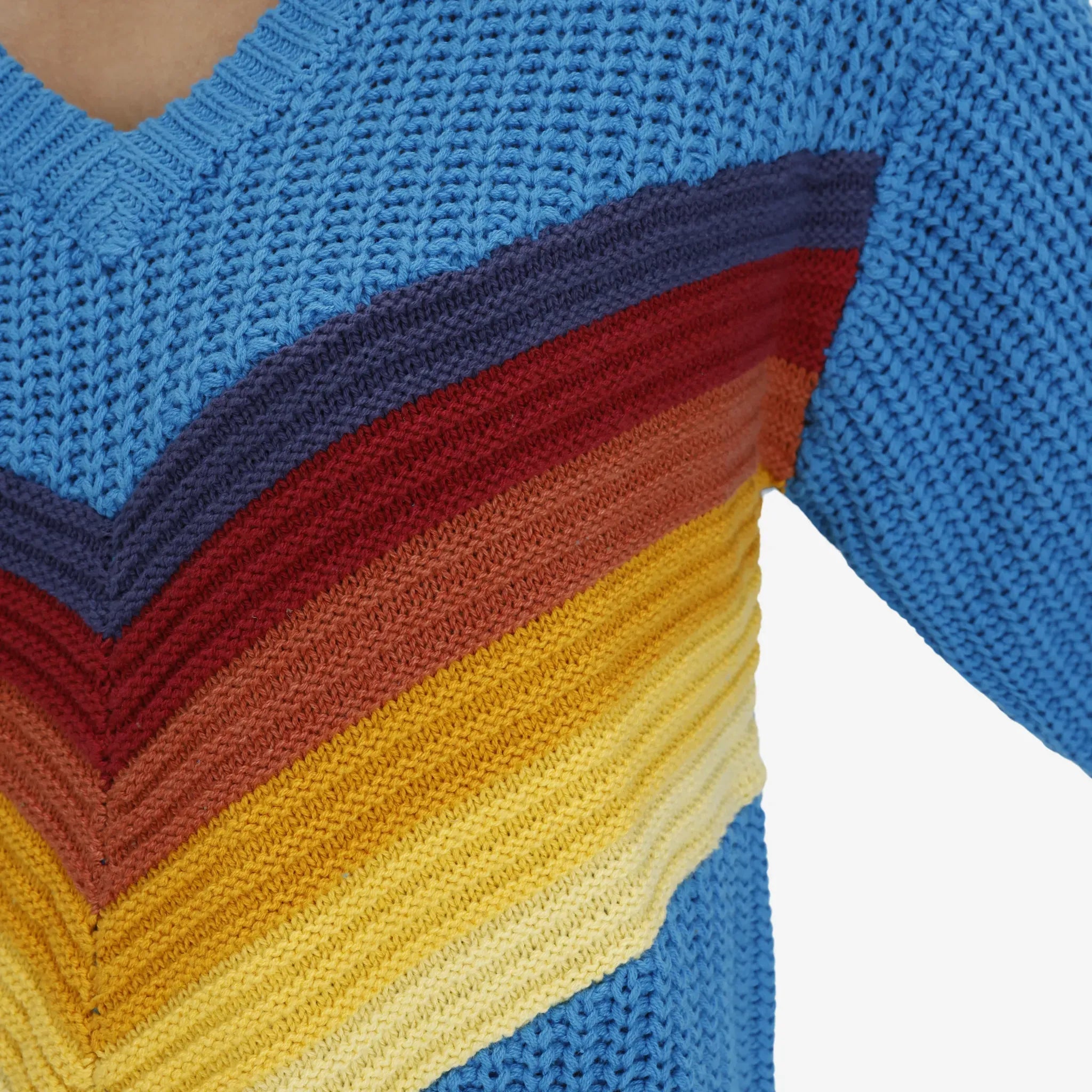 Women's Fader Knit Sweater in Backcountry Blue