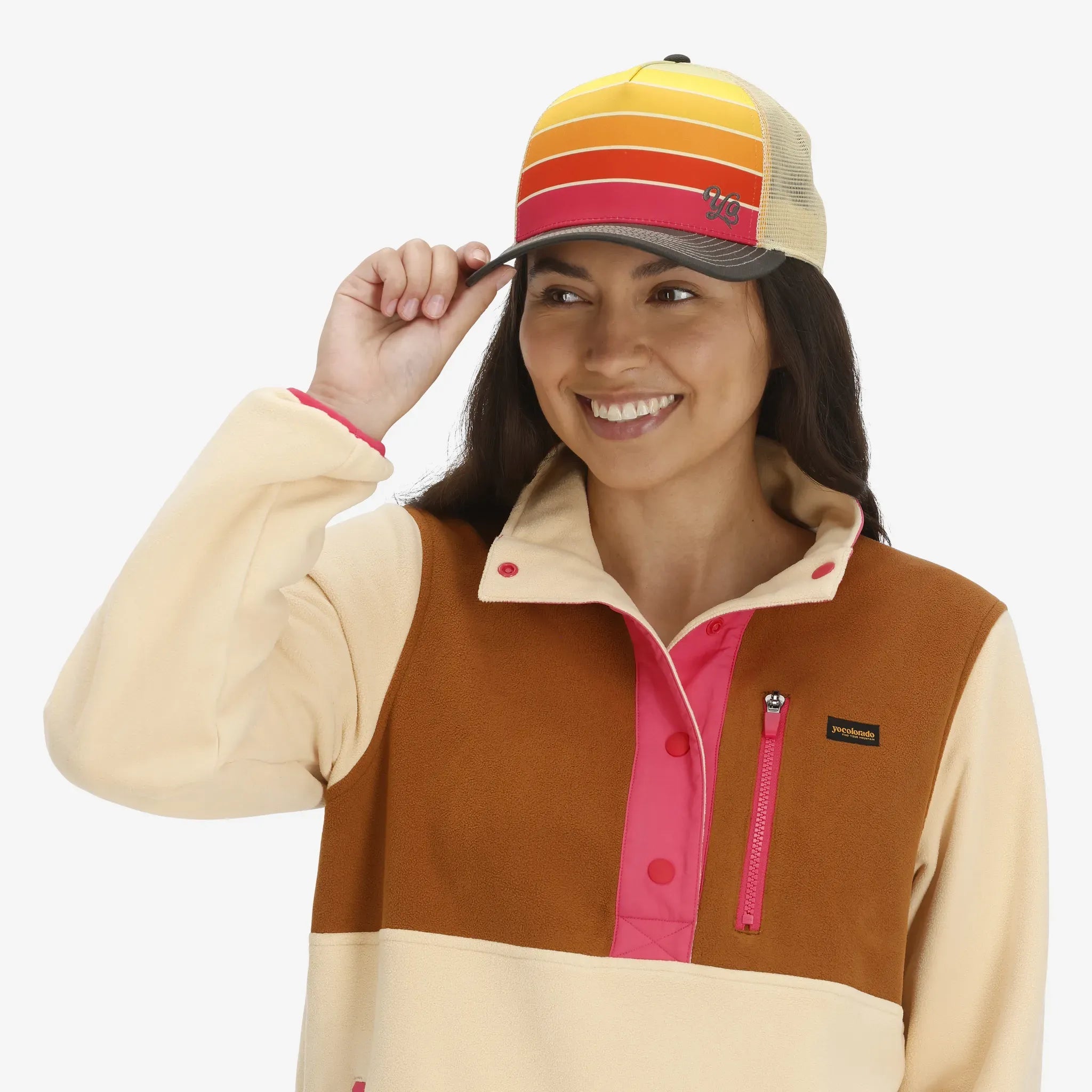 Canyon Heat Fader Trucker Hat