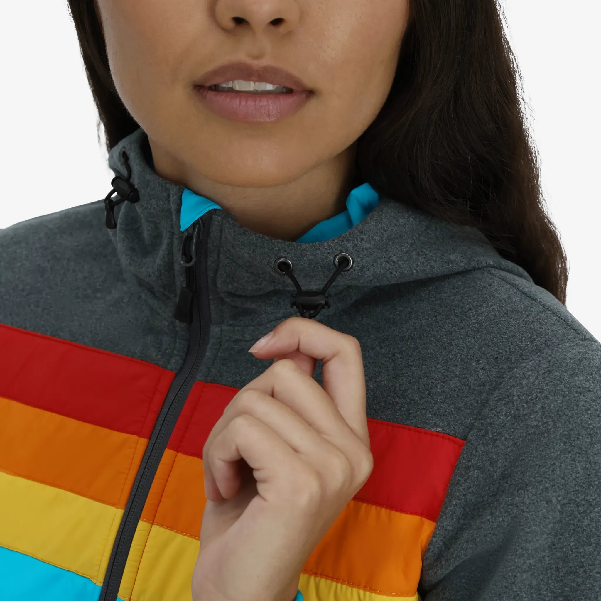 Women's Momentum Polartec® Fleece Jacket in Cinder