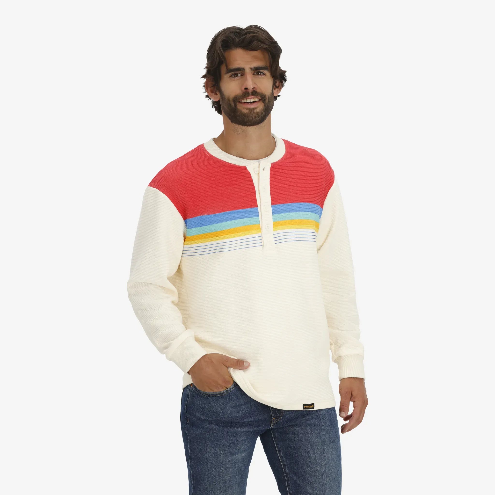Men's Horizon Knit Henley Shirt