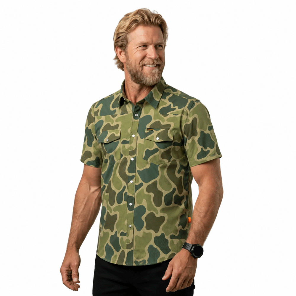 Duckin' Around Western Snap Shirt