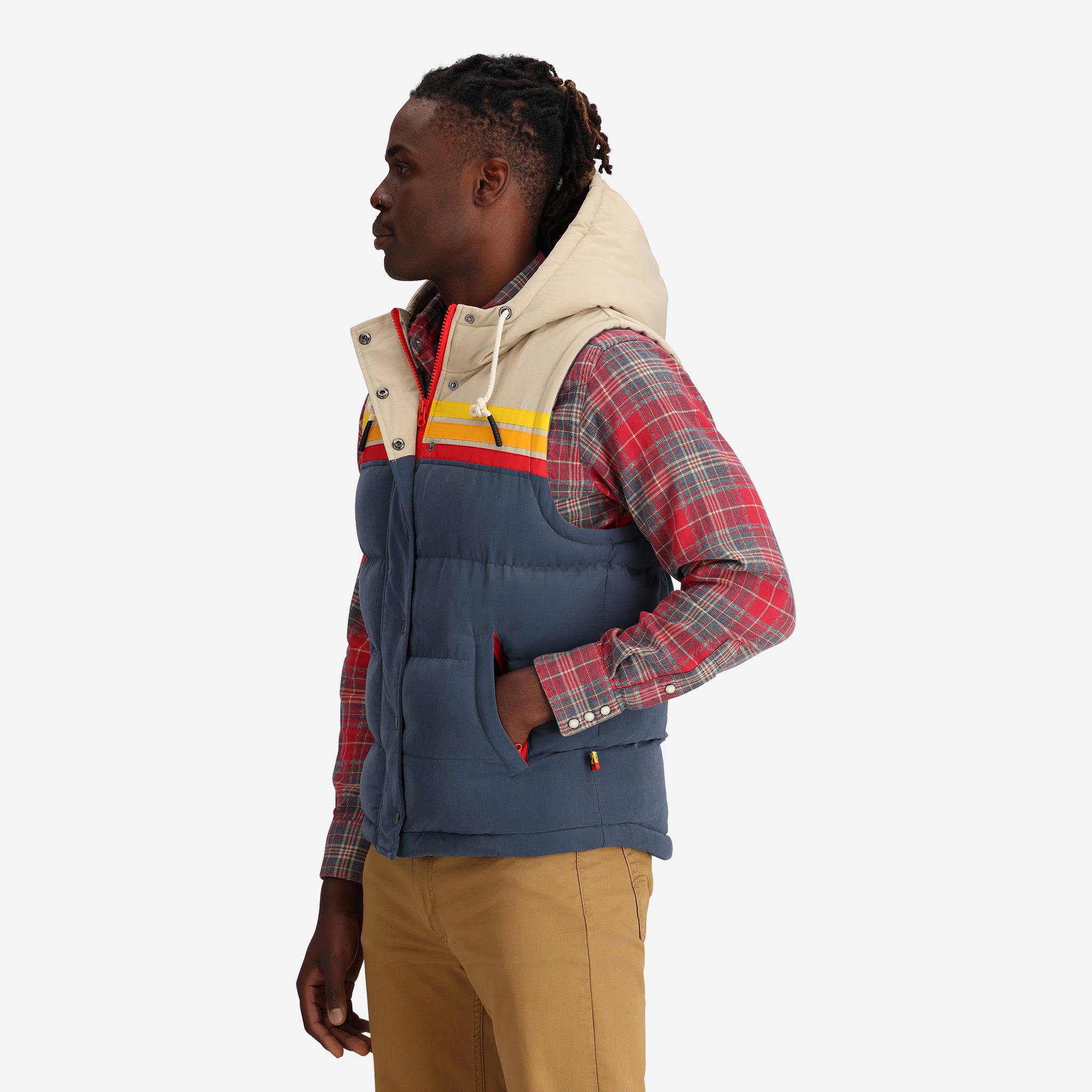 Epic Fader Puffer Vest | Retro Puffer Vest | YoColorado
