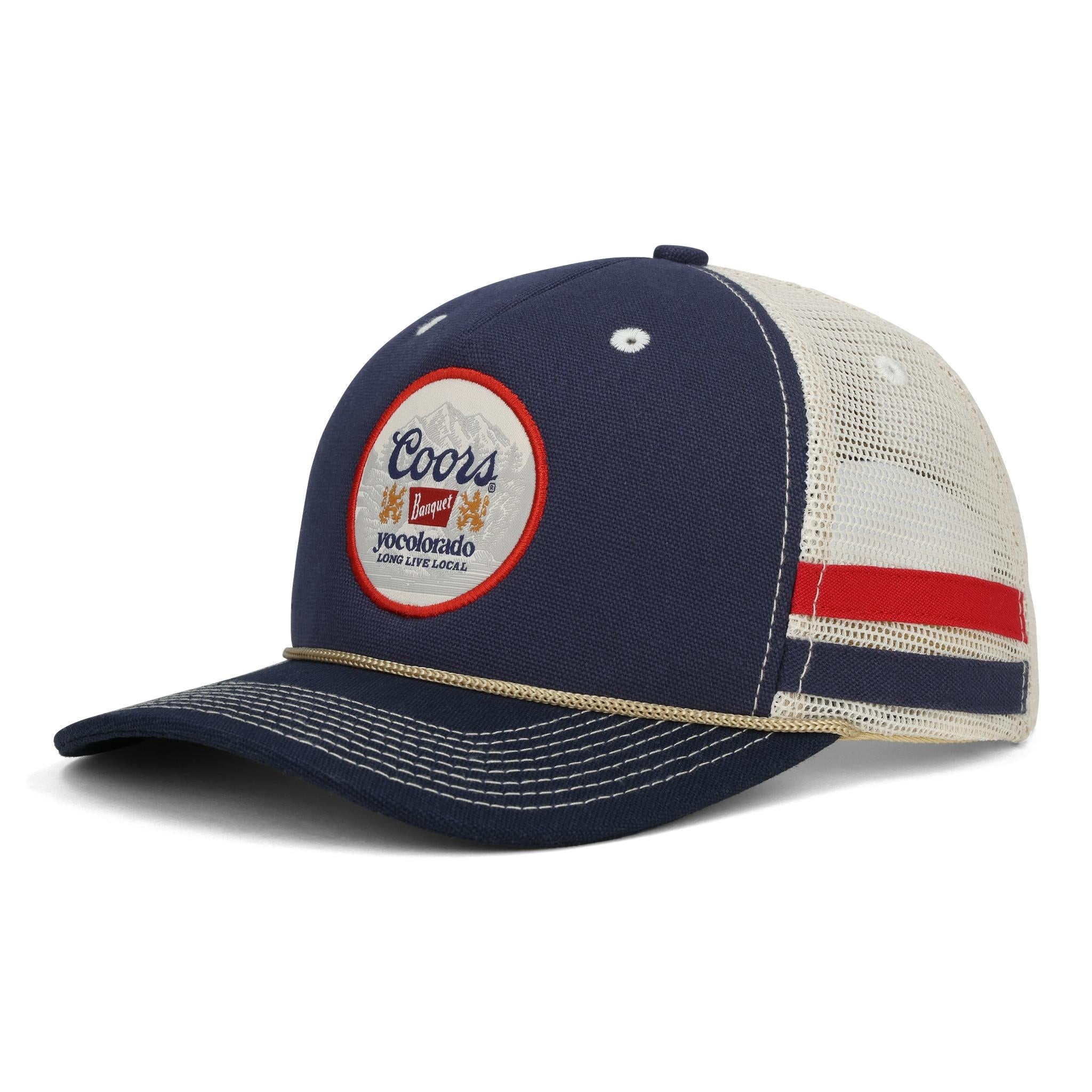 Coors Banquet x YoColorado Navy Ranger Trucker Hat - LIMITED  display picture 1