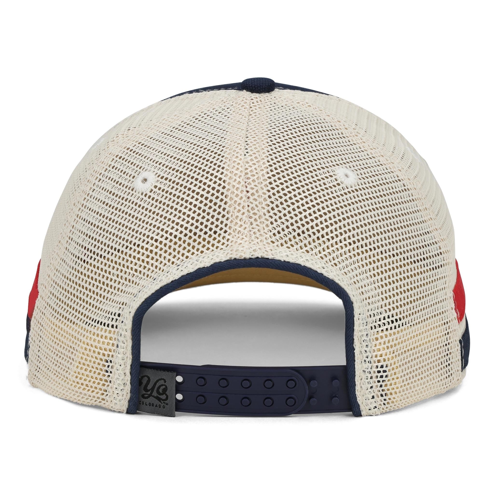 YoColorado Retro Ranger Trucker Hat Cap Ballcap Navy Blue NWT Throwback Ranger Trucker Hat main image 2