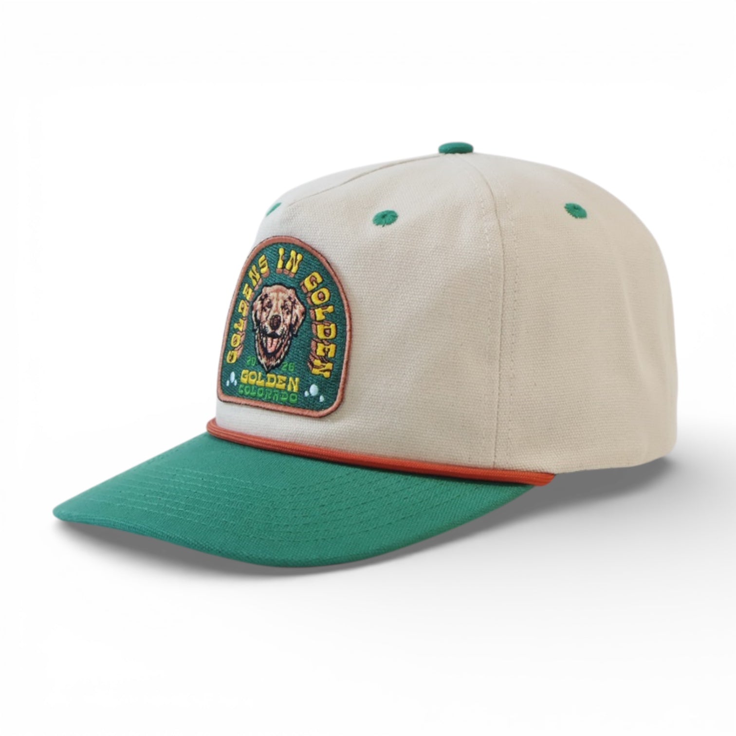 Goldens in Golden 2026 Official Canvas Rope Hat