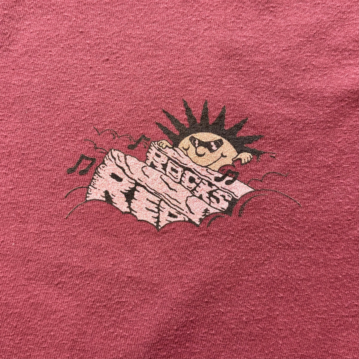 Unisex Red Rocks Born To Rock T-Shirt - Sandstone Red