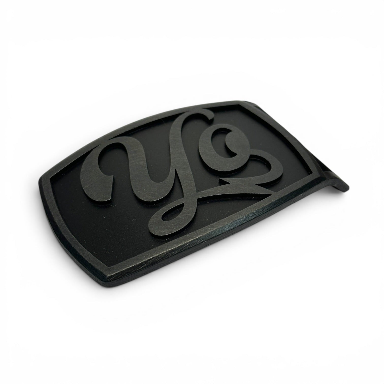 Onyx Outlaw Heritage Steel Belt Buckle