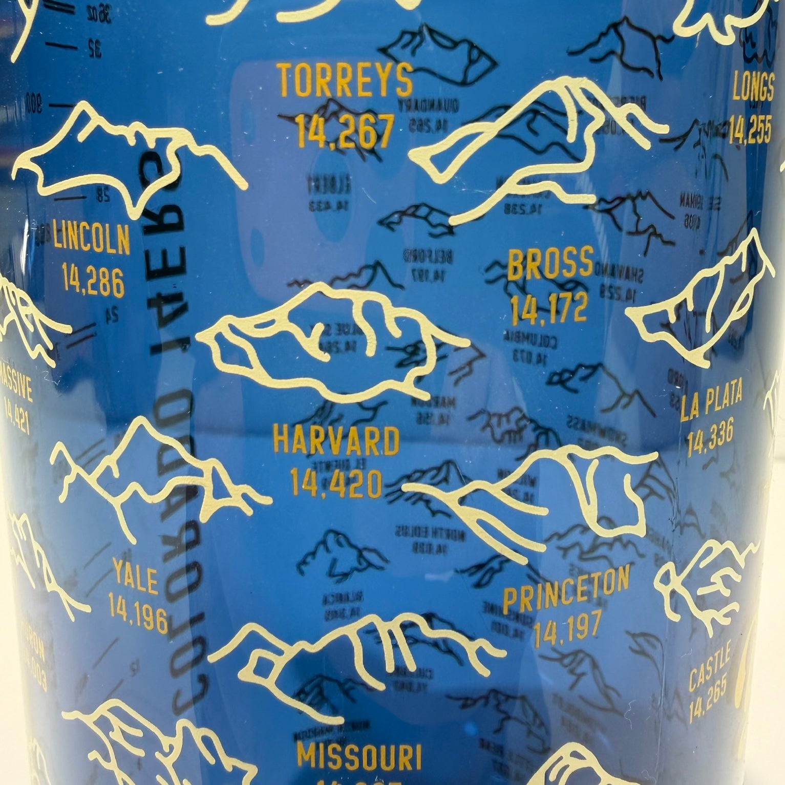 Colorado 14ers Summit Club Water Bottle
