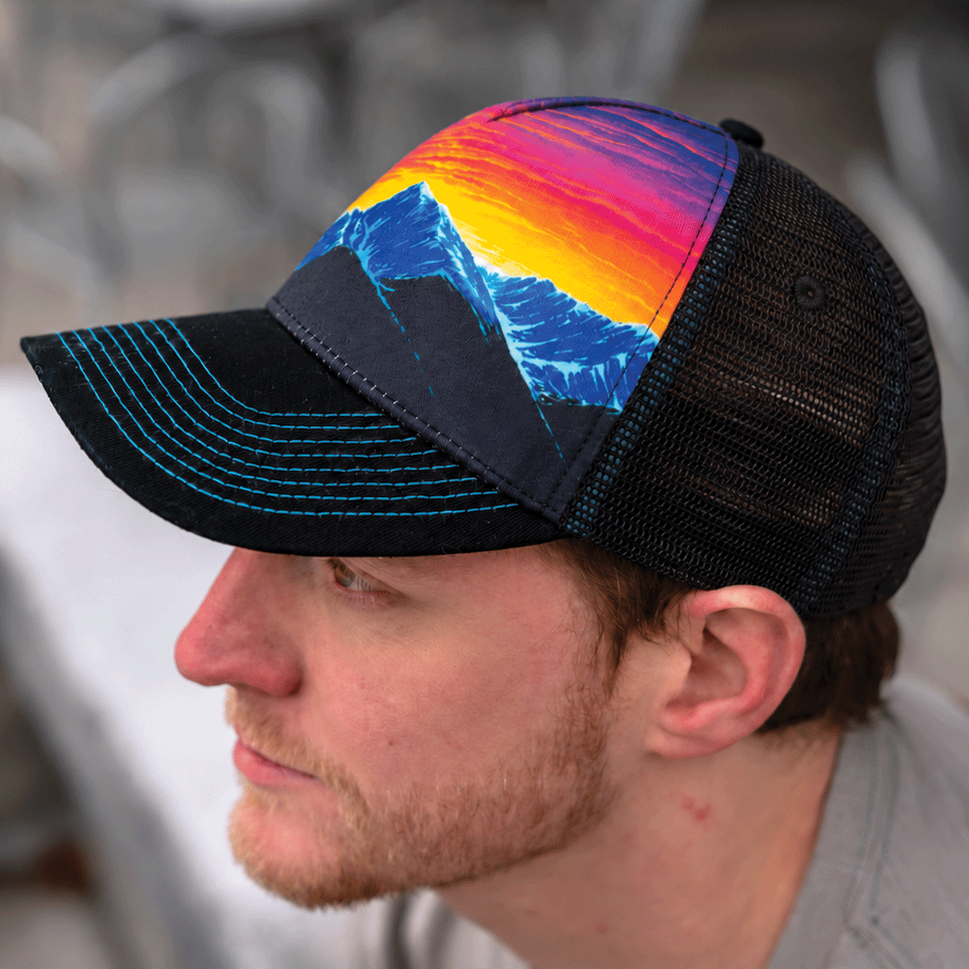 Mt. Shavano Sunset Trucker Hat