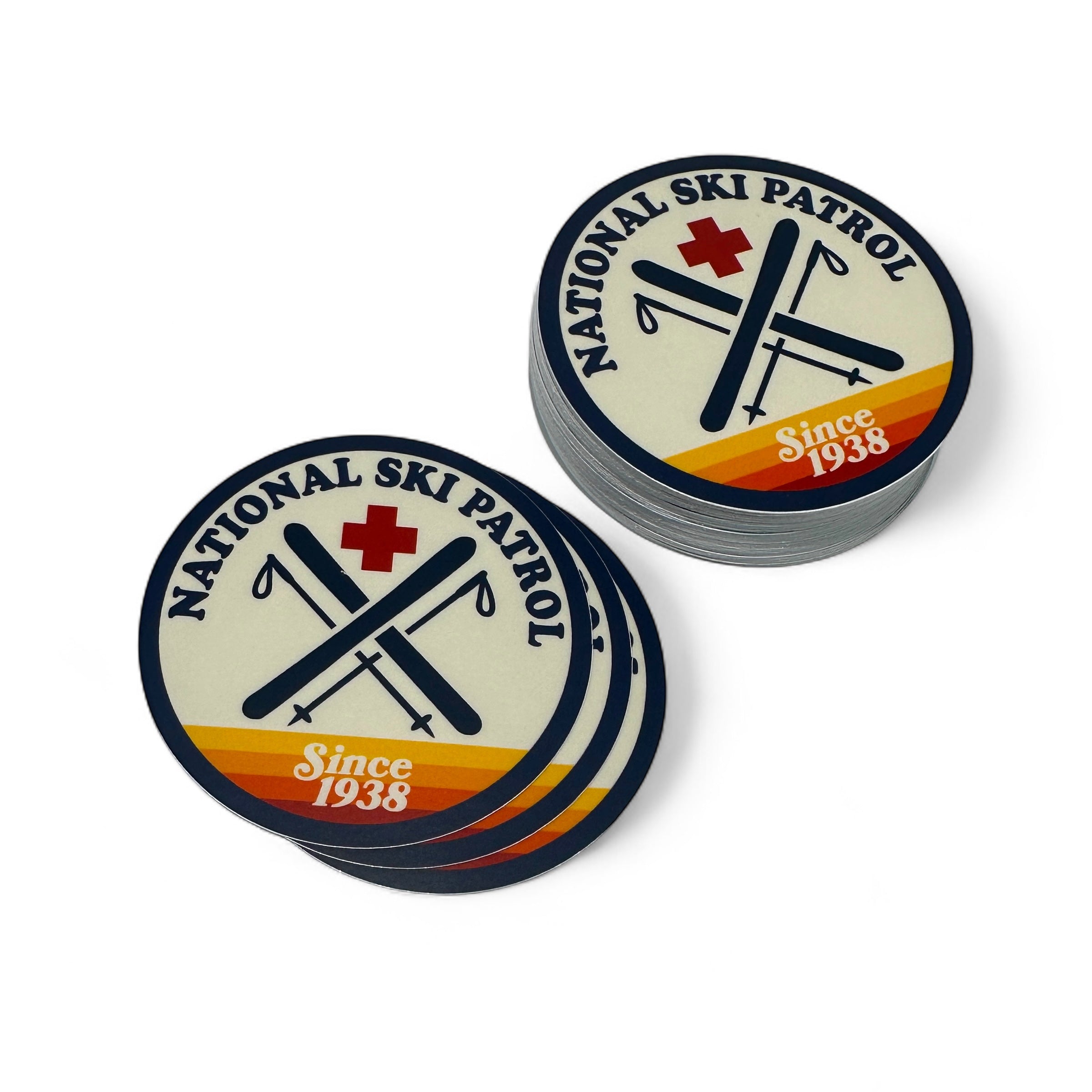 National Ski Patrol Retro Sticker