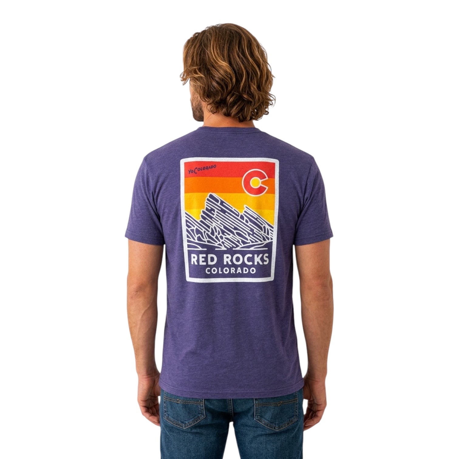Red Rocks Fader Unisex T-Shirt