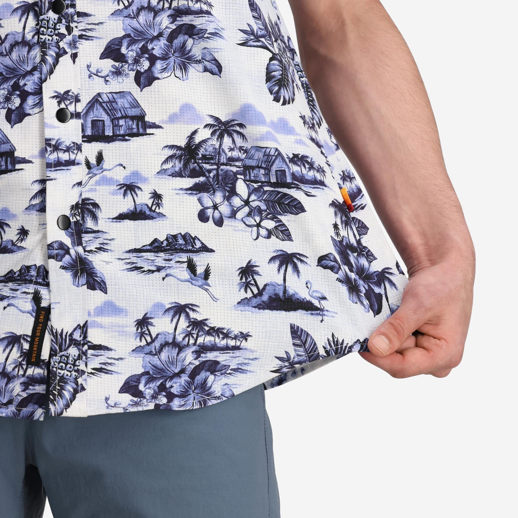 Men's Enduro Hawaiian Tech Shirt