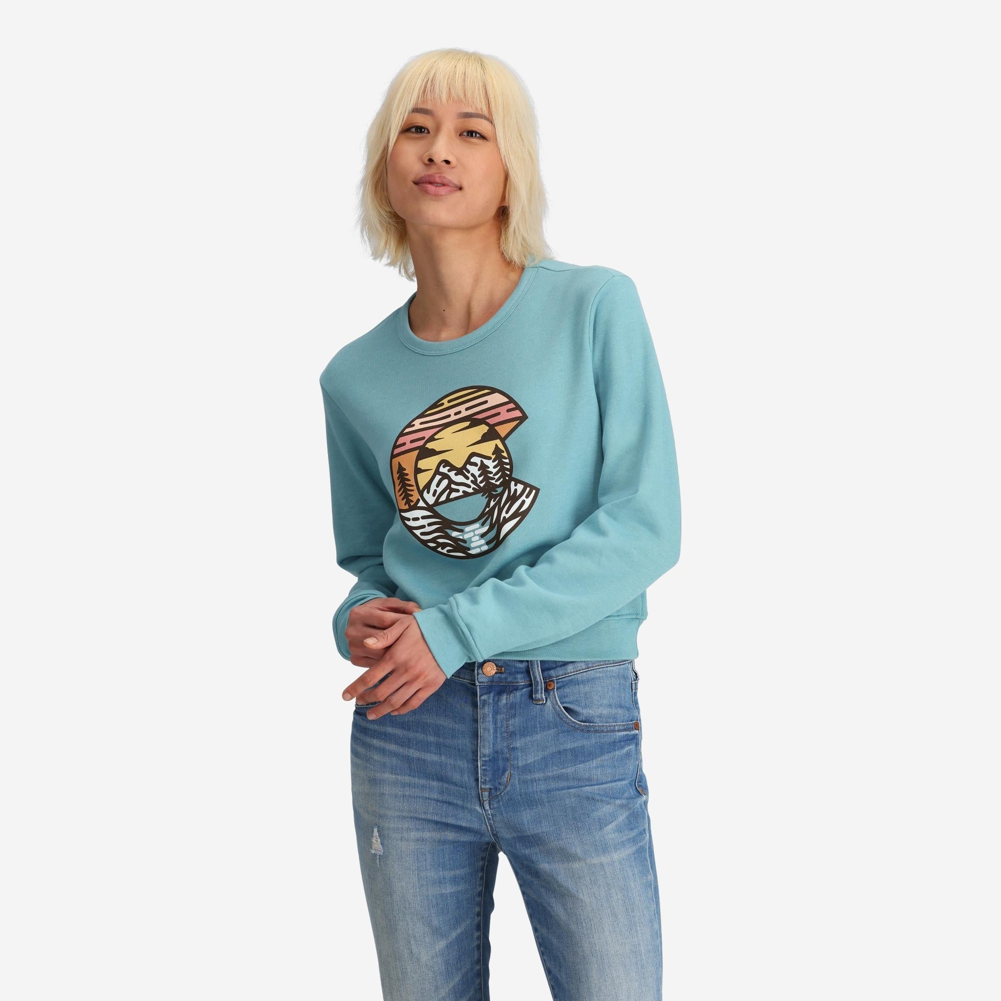 Women's Mountain C Crewneck Sweatshirt