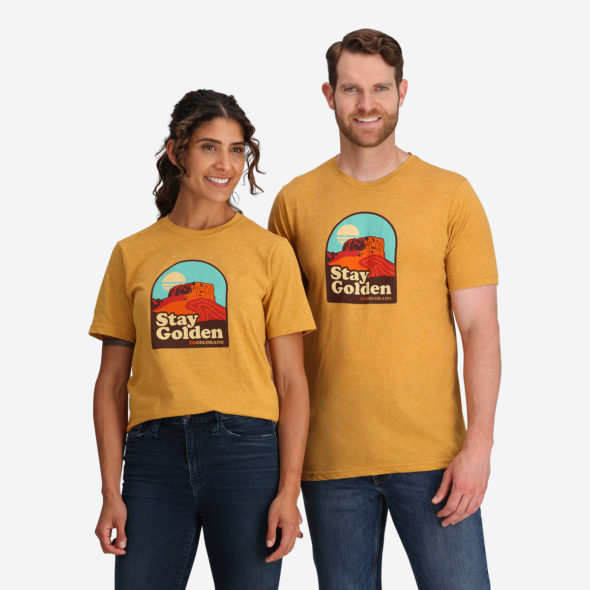 der goldene handschuh t shirt Unisex Stay Golden T-Shirt, 2XL