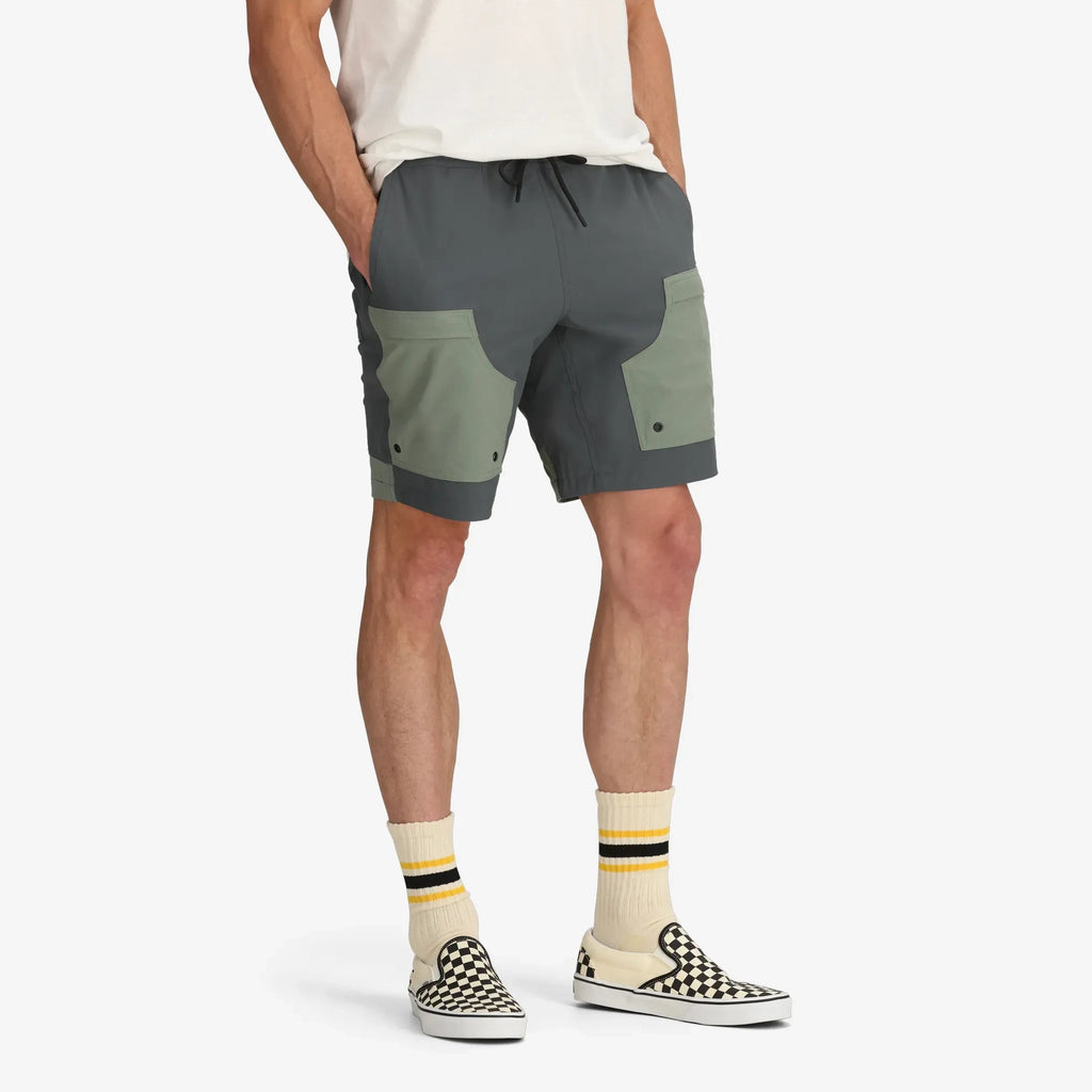 Men's Wayfinder Gray Hybrid Shorts