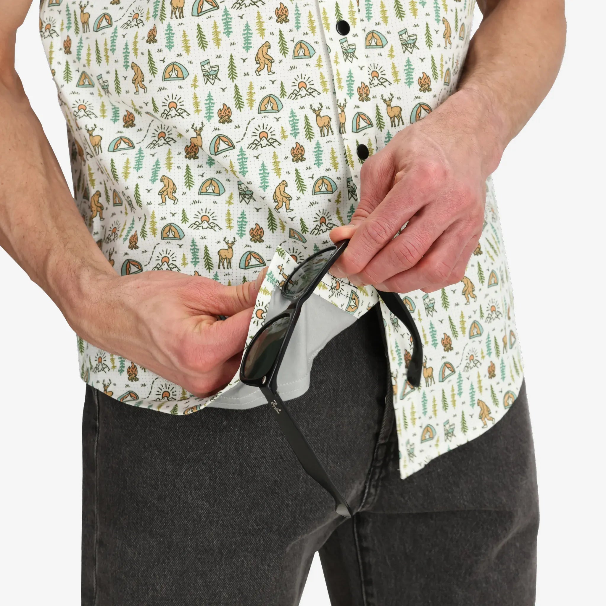 Men's Enduro Camp Sasquatch Tech Shirt - RECYCLED