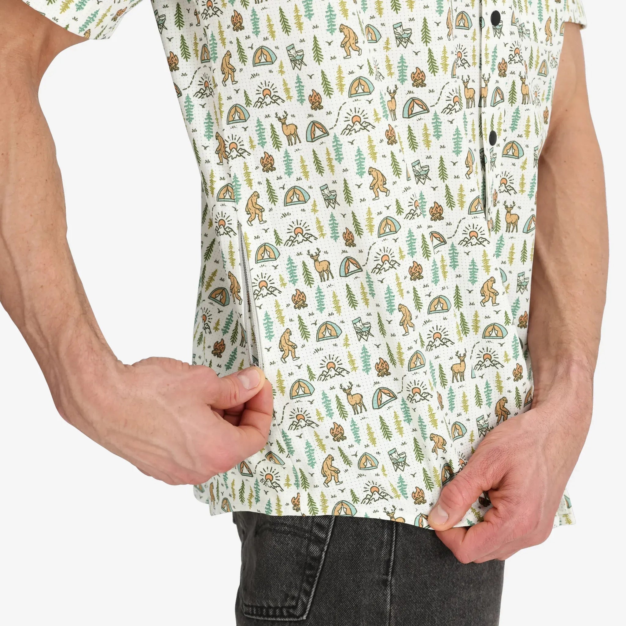 Men's Enduro Camp Sasquatch Tech Shirt - RECYCLED