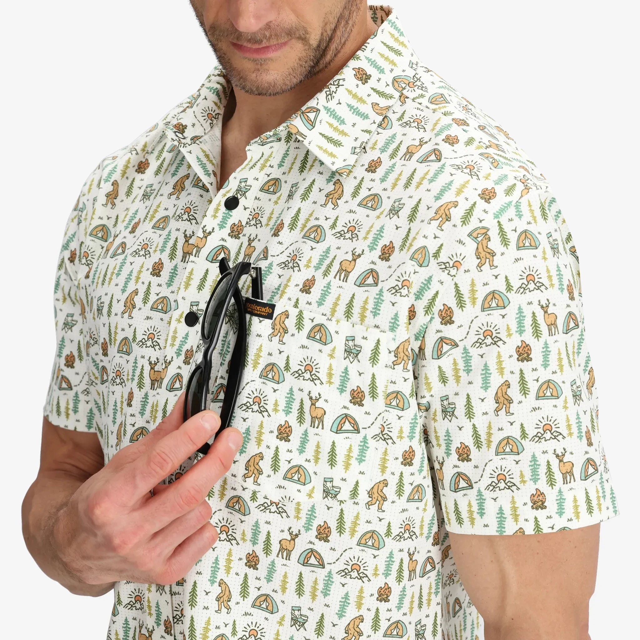 Men's Enduro Camp Sasquatch Tech Shirt - RECYCLED