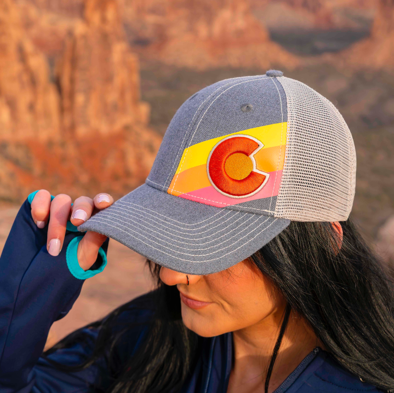 Incline Colorado Trucker Hat - Silverthorne